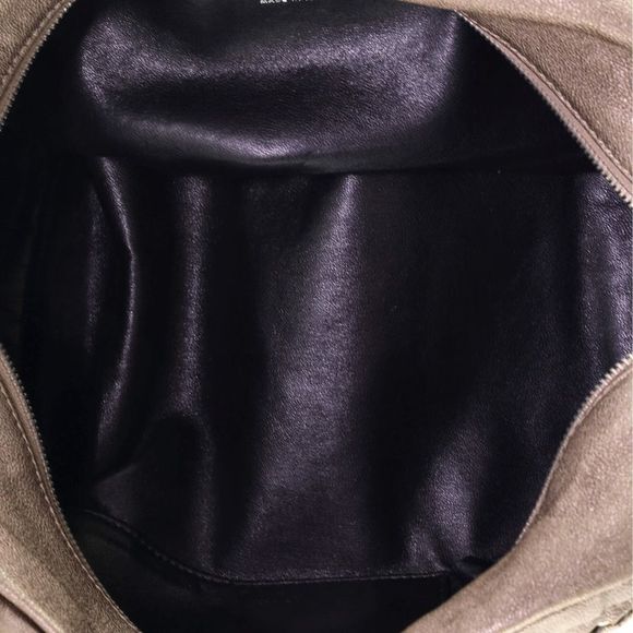 Chanel Luxe Ligne Bowler Bag Leather Medium Brown, Metallic - Picture 6 of 8